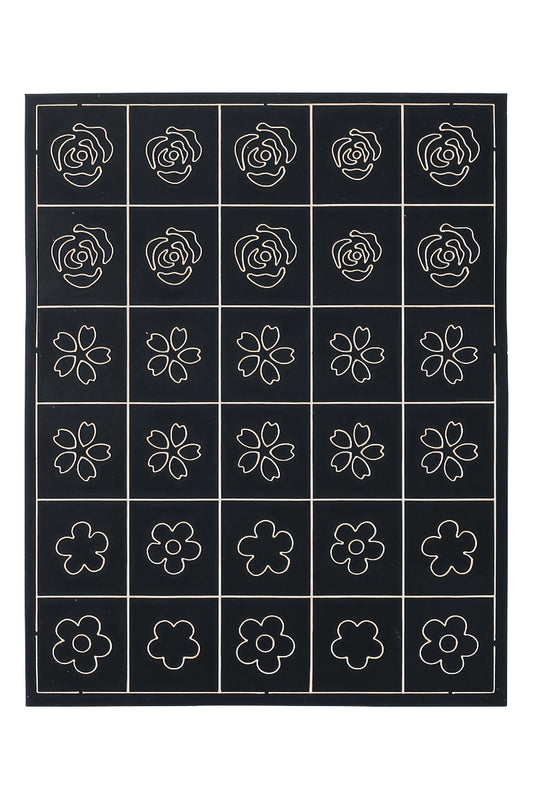 Flowers - Stencil sticker